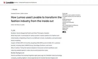 Preview of the Lumoo Case Study