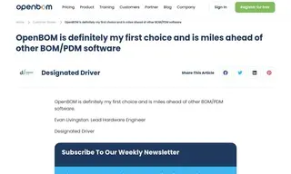 Preview of the Designated Driver Case Study