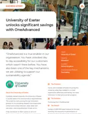 Preview of the University of Exeter Case Study