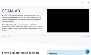 Preview of the SCANLAB Case Study
