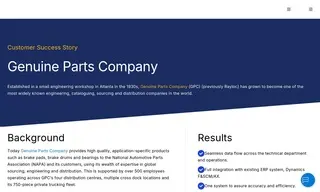 Preview of the Genuine Parts Company Case Study