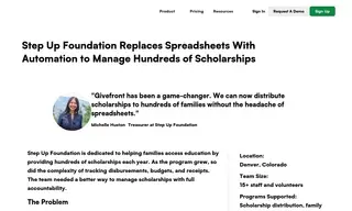 Preview of the Step Up Foundation Case Study