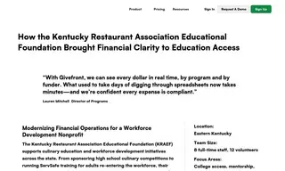 Preview of the Kentucky Restaurant Association Educational Foundation Case Study