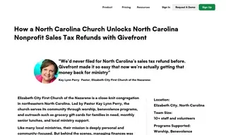 Preview of the Elizabeth City First Church Case Study