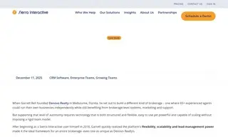 Preview of the Denovo Realty Case Study