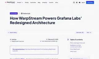 Preview of the Grafana Labs Case Study