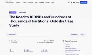 Preview of the Goldsky Case Study