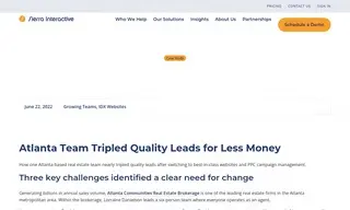 Preview of the Atlanta Communities Real Estate Case Study