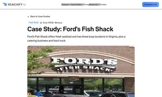 Preview of the Ford's Fish Shack Case Study