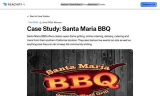 Preview of the Santa Maria BBQ Case Study
