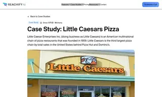 Preview of the Little Caesar Enterprises Inc. Case Study