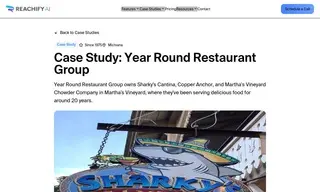 Preview of the Sharky's Cantina Case Study