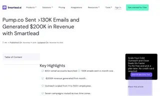 Preview of the Pump.co Case Study