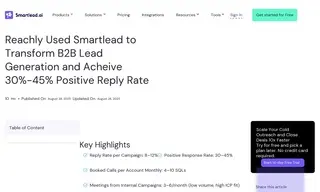 Preview of the Reachly Case Study