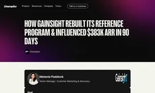 Preview of the Gainsight Case Study