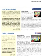 Preview of the Libra Techcon Limited Case Study