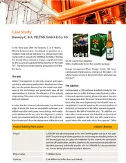 Preview of the Brewery C. & A. VELTINS GmbH & Co. KG Case Study