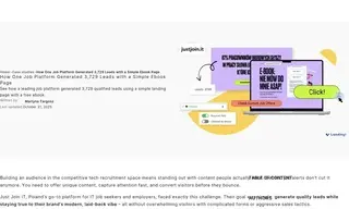 Preview of the Just Join IT Case Study