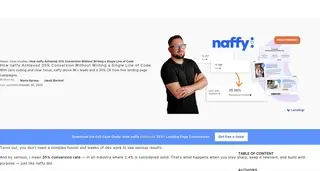 Preview of the naffy Case Study