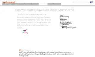 Preview of the Well Training Case Study