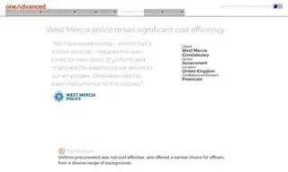 Preview of the West Mercia Police Case Study