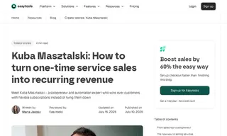 Preview of the Large B2B Company Case Study