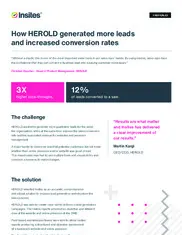 Preview of the HEROLD Case Study