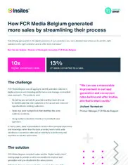 Preview of the FCR Media Belgium Case Study