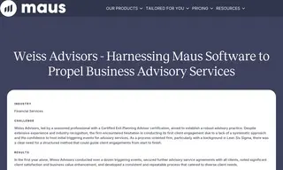 Preview of the Weiss Advisors Case Study