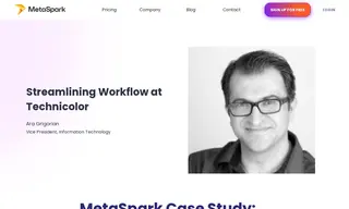 Preview of the Technicolor Case Study