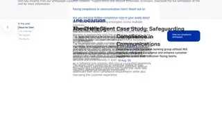 Preview of the Major European Banking Group Case Study