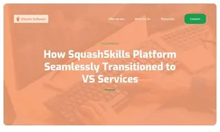 Preview of the SquashSkills Case Study