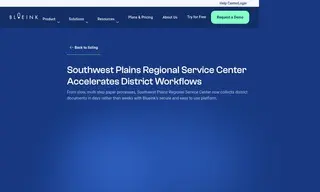 Preview of the Southwest Plains Regional Service Center Case Study
