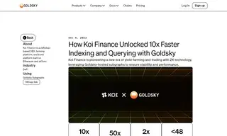 Preview of the Koi Finance Case Study
