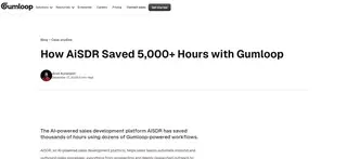 Preview of the AiSDR Case Study