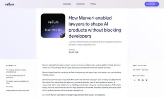 Preview of the Marveri Case Study