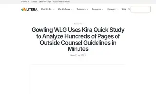 Preview of the Gowling WLG Case Study