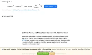 Preview of the Westfalen Weser Netz Case Study