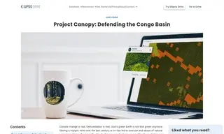Preview of the Project Canopy Case Study