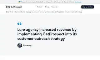 Preview of the Lure Agency Case Study