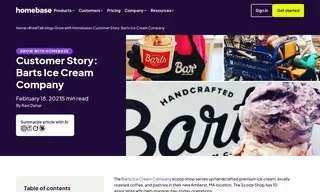 Preview of the Barts Ice Cream Company Case Study