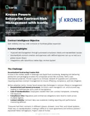 Preview of the Krones Case Study
