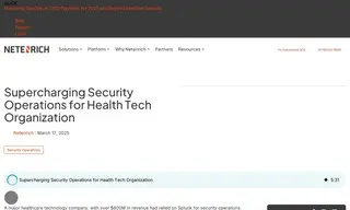 Preview of the Global Healthtech Company Case Study