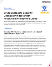Preview of the SysTools Case Study