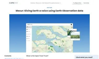 Preview of the mesur.io Case Study