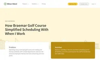 Preview of the Braemar Golf Course Case Study