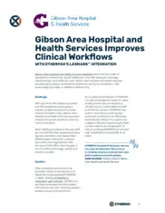 Preview of the Gibson Area Hospital and Health Services Case Study