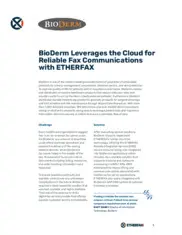 Preview of the BioDerm Case Study