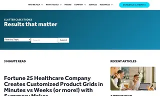 Preview of the Fortune 25 Healthcare Company Case Study
