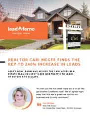 Preview of the Cari McGee Real Estate Team Case Study